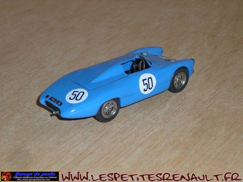 RENAULT 4CV RAID MEDITERRANEE LE CAP 1950 ELIGOR 1/43