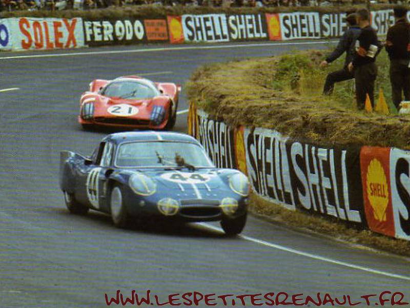 Alpine A210 No.46 Le Mans 24H 1969 - 1:43 Spark Model Car - Driven By