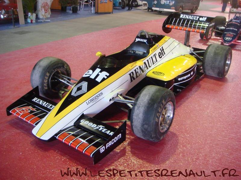 Original Turbo Era: Ex-Patrick Tambay 1985 Renault RE60 F1 | Bring a