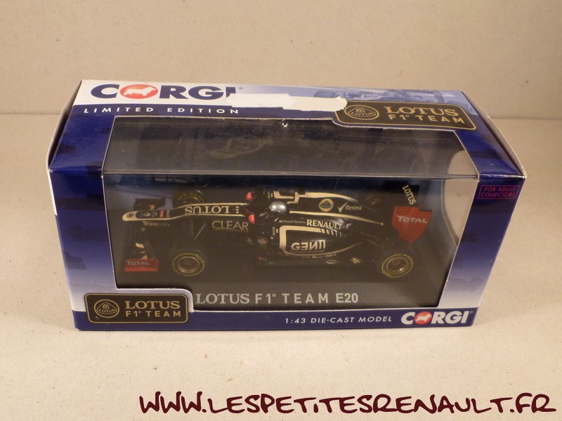 Corgi CC56403 Lotus F1 Team, E20, Jerome d'Ambrossio 2012 - Hattons