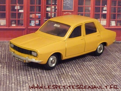 Dinky Toys Espagne 1/43 - Renault 12 Jaune (1424), Occasion Sans Boîte