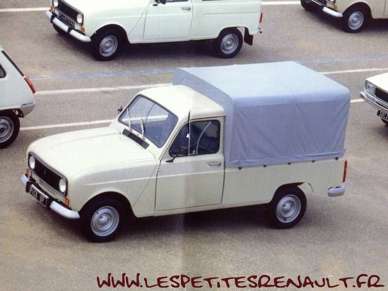 Les Petites Renault - Renault 4 Pick Up bâché 1983
