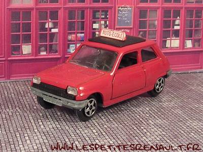 NOREV ANCIEN PLASTIQUE renault 5 auto école EUR 20,00 - FR
