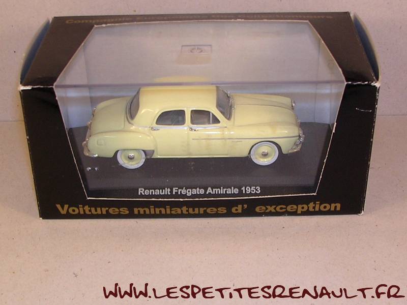 Norev Réédition Renault Frégate Amiral Jaune - Échelle 1/43 - Occasion Avec Boîte
