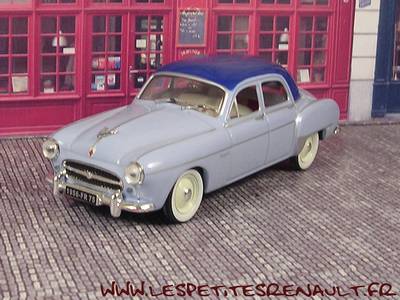 Renault Frégate Grand Pavois CIJ 1/43 - Zamak Rouge Et Grège - Boîte D'origine