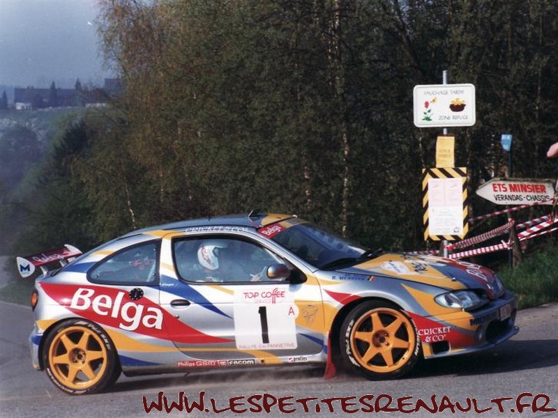 RENAULT MAXI MEGANE Rallye des Hautes Fagnes 1996 1/43em Vitesse