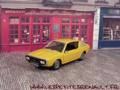 Renault 17 TS Bleue 1974 - Norev 1/43 Miniature En Boîte - Collection