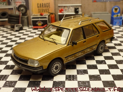 Renault 18 Break Turbo D Type II Bronze - Un Monde Miniature