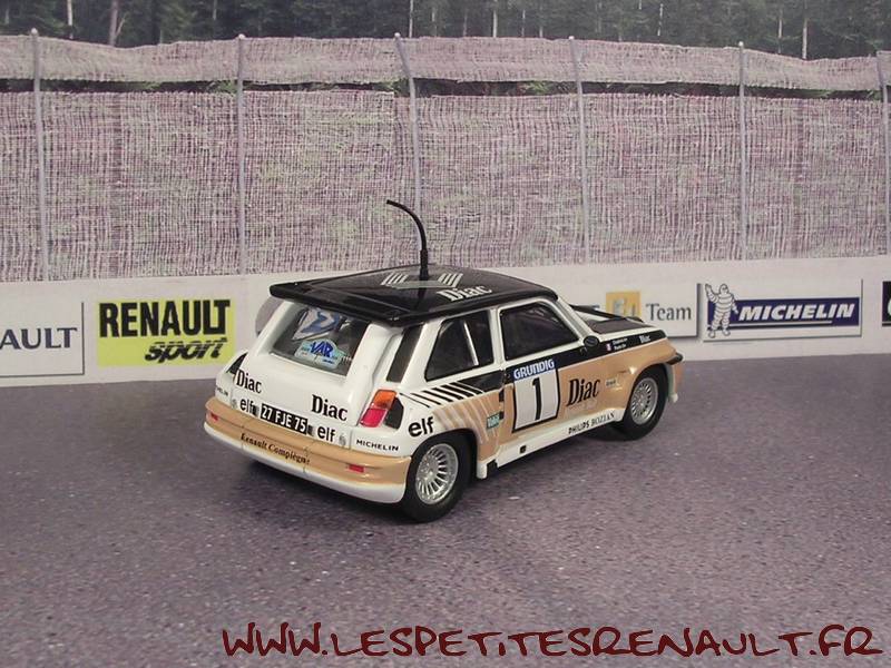 Modellino Auto Ex Magazine 1/18 Renault 5 Turbo Maxi Chatriot-Perin #1